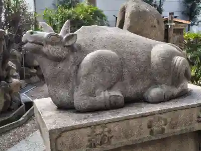安居神社の狛犬