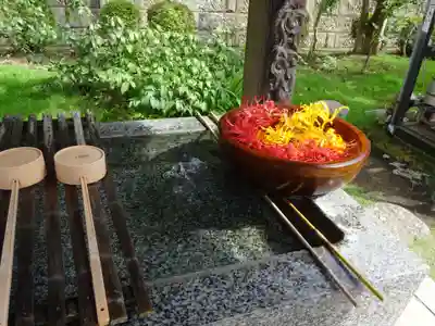 横浜 西方寺の手水舎