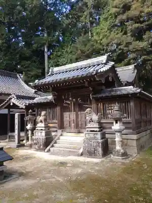 比良天満宮・樹下神社の本殿・本堂