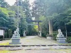  川上山若宮八幡宮の鳥居