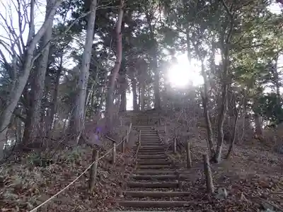 産安社（武蔵御嶽神社摂社）の周辺