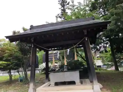 岡田神社の手水舎