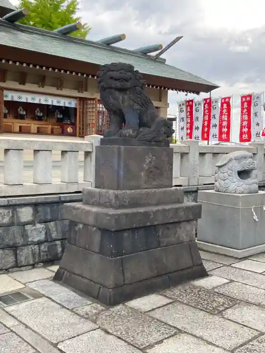 石濱神社の狛犬