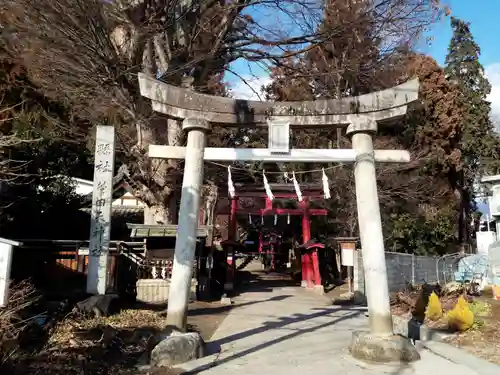 菅田天神社の鳥居