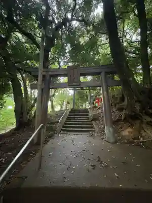 大學稲荷神社の鳥居