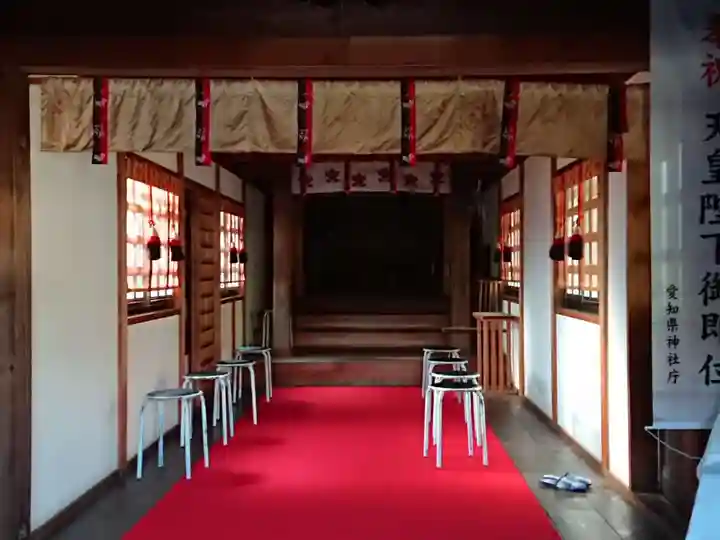 若宮八幡社の本殿・本堂