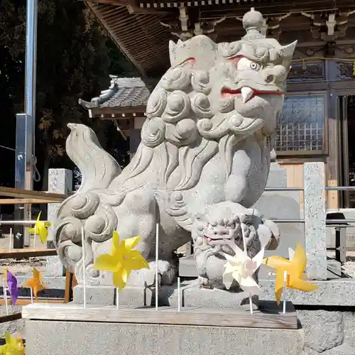 金井神社の狛犬