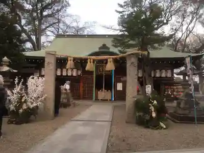 布忍神社の鳥居