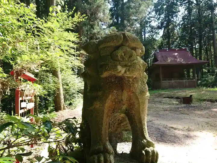 大宮温泉神社の狛犬