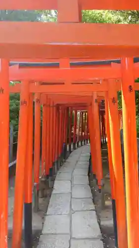 根津神社の鳥居