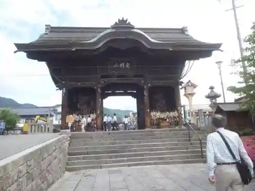 善光寺の山門・神門