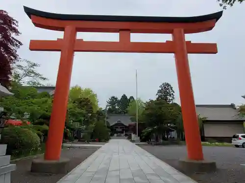 湯倉神社の鳥居