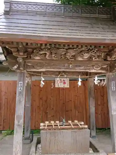 鷲宮神社の手水舎