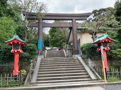 江島神社の鳥居