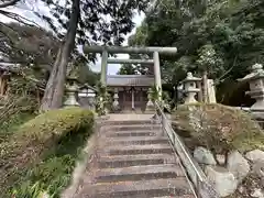 白山神社の鳥居