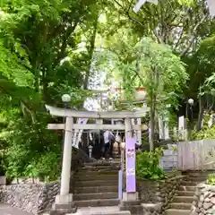 多摩川浅間神社の鳥居