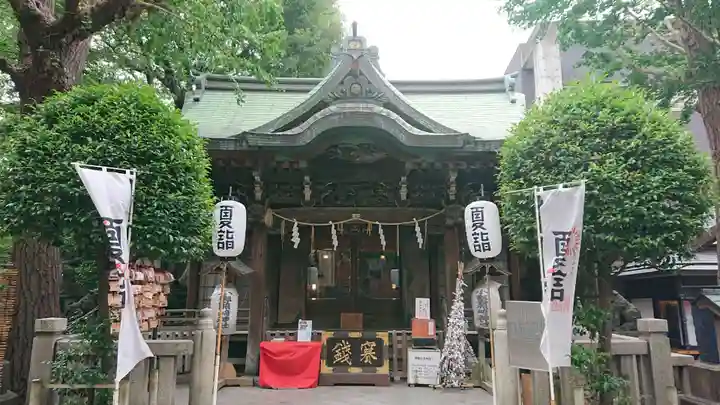 小野照崎神社の本殿・本堂