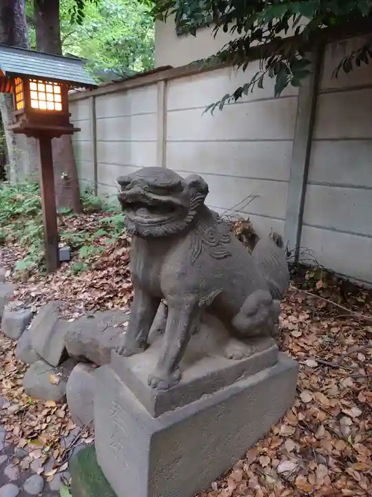 代々木八幡宮の狛犬