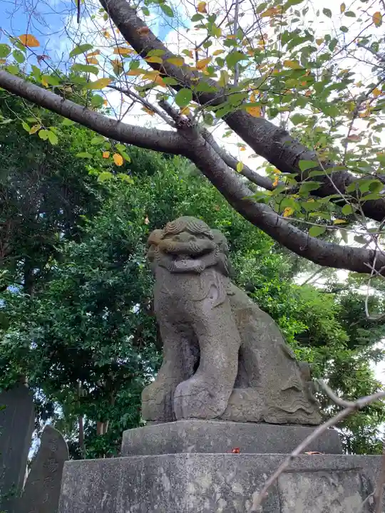 福王神社の狛犬