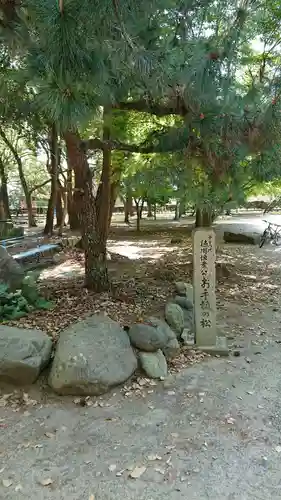 三方原神社の自然