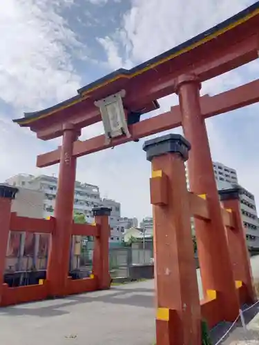 海神社の鳥居