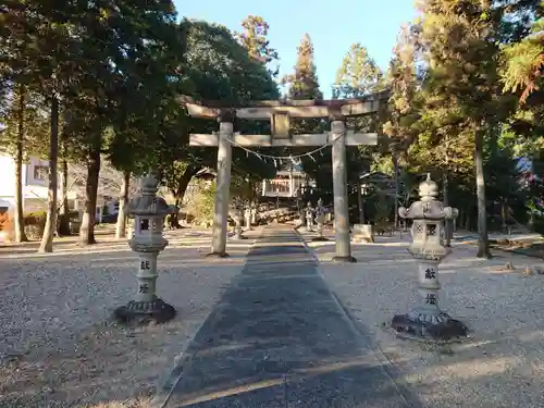 白山神社の鳥居