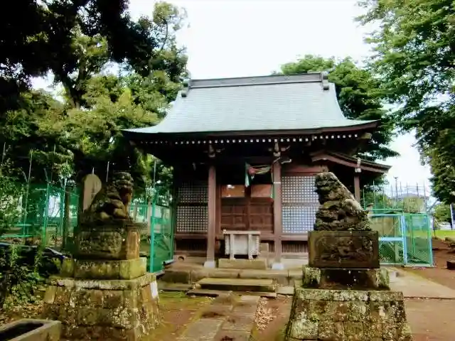 作草部神社の本殿・本堂