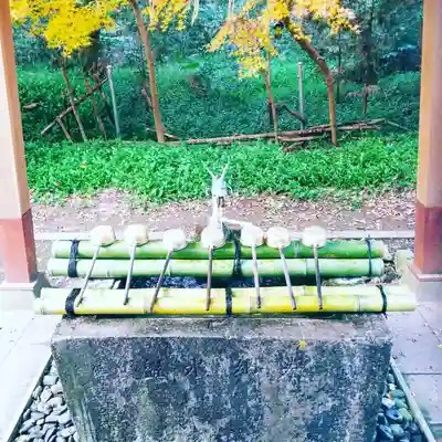 息栖神社の手水舎