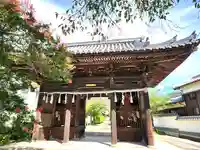 長明寺の山門・神門