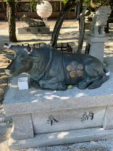 綱敷天満宮の狛犬