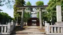 赤塚諏訪神社の鳥居