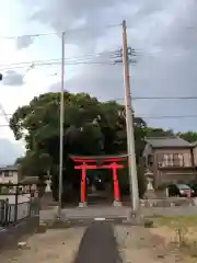 南外山八幡社の鳥居