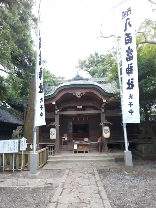 八百富神社の本殿・本堂