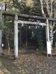 塚崎神明社の鳥居