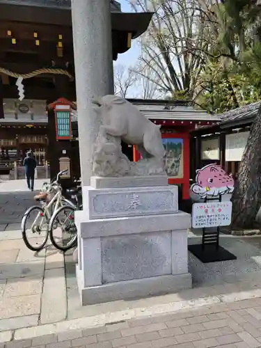 護王神社の狛犬