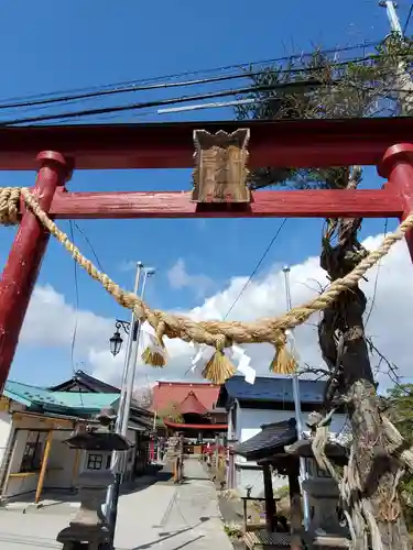 大鏑神社の鳥居