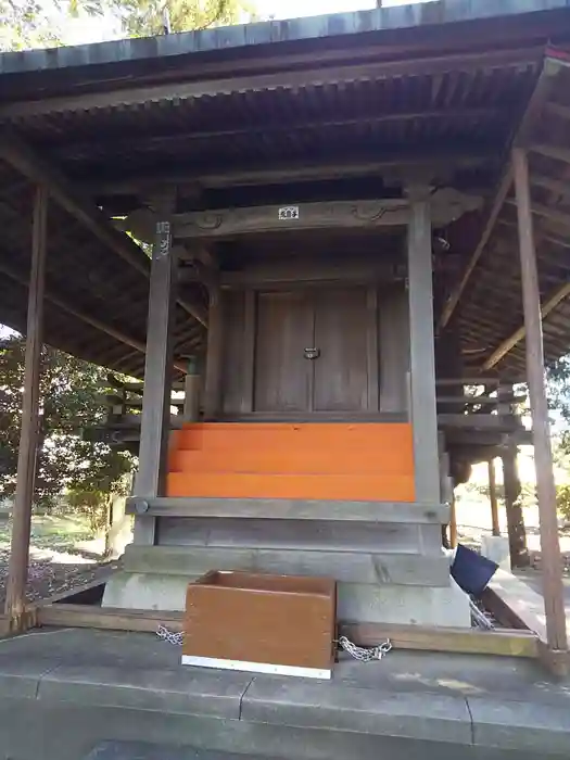 奥富神社の本殿