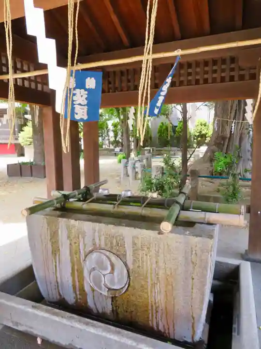 磐井神社の手水舎