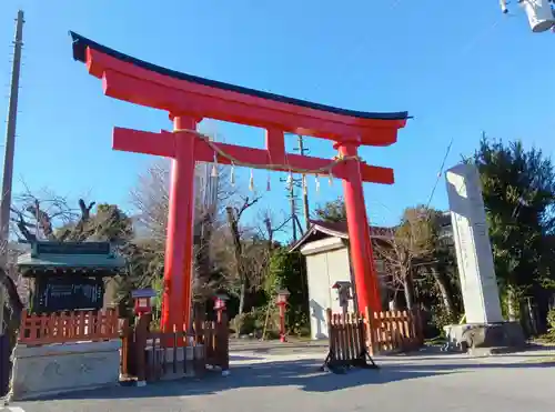 鷲宮神社の鳥居