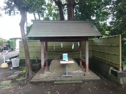 五社神社の手水舎