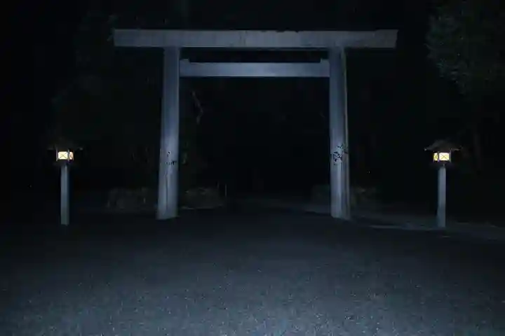 伊勢神宮外宮(豊受大神宮)の鳥居