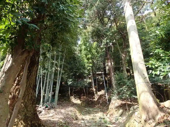 和多都美御子神社の周辺