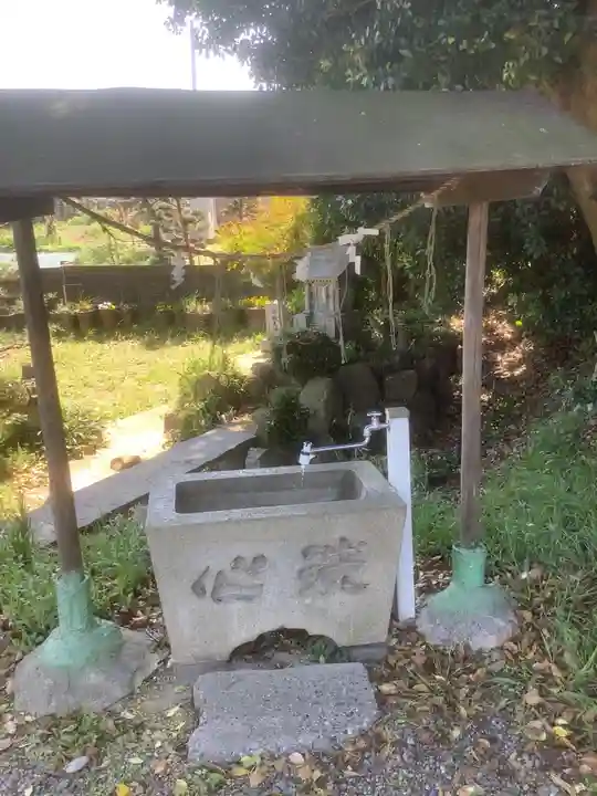 日枝神社の手水舎