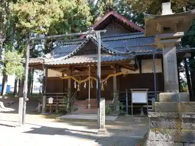 北熊井諏訪社の本殿・本堂