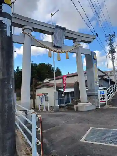 隠津島神社の鳥居