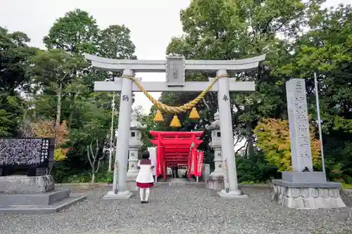 城山稲荷の鳥居