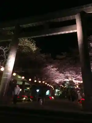 藤原町護国神社の鳥居