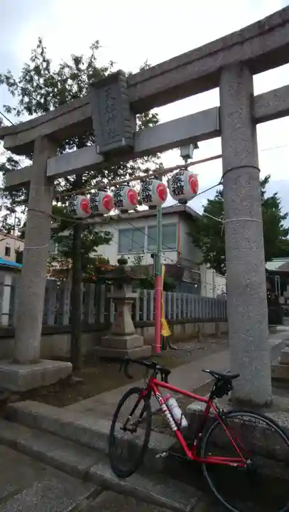 奥戸天祖神社の鳥居