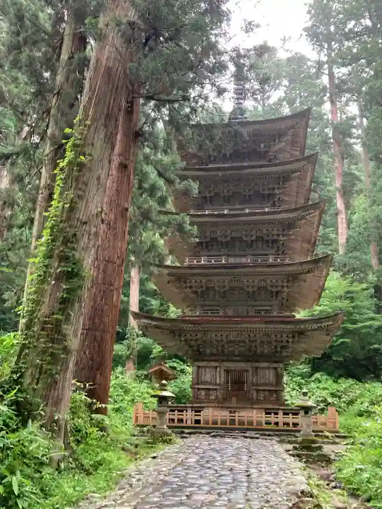 羽黒山五重塔(出羽三山神社)(山形県)