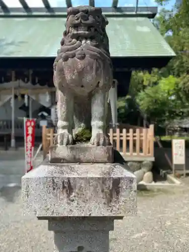 若宮神明社の狛犬